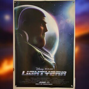 LIGHTYEAR (2022) - ORIGINAL DOUBLE SIDED MOVIE POSTER